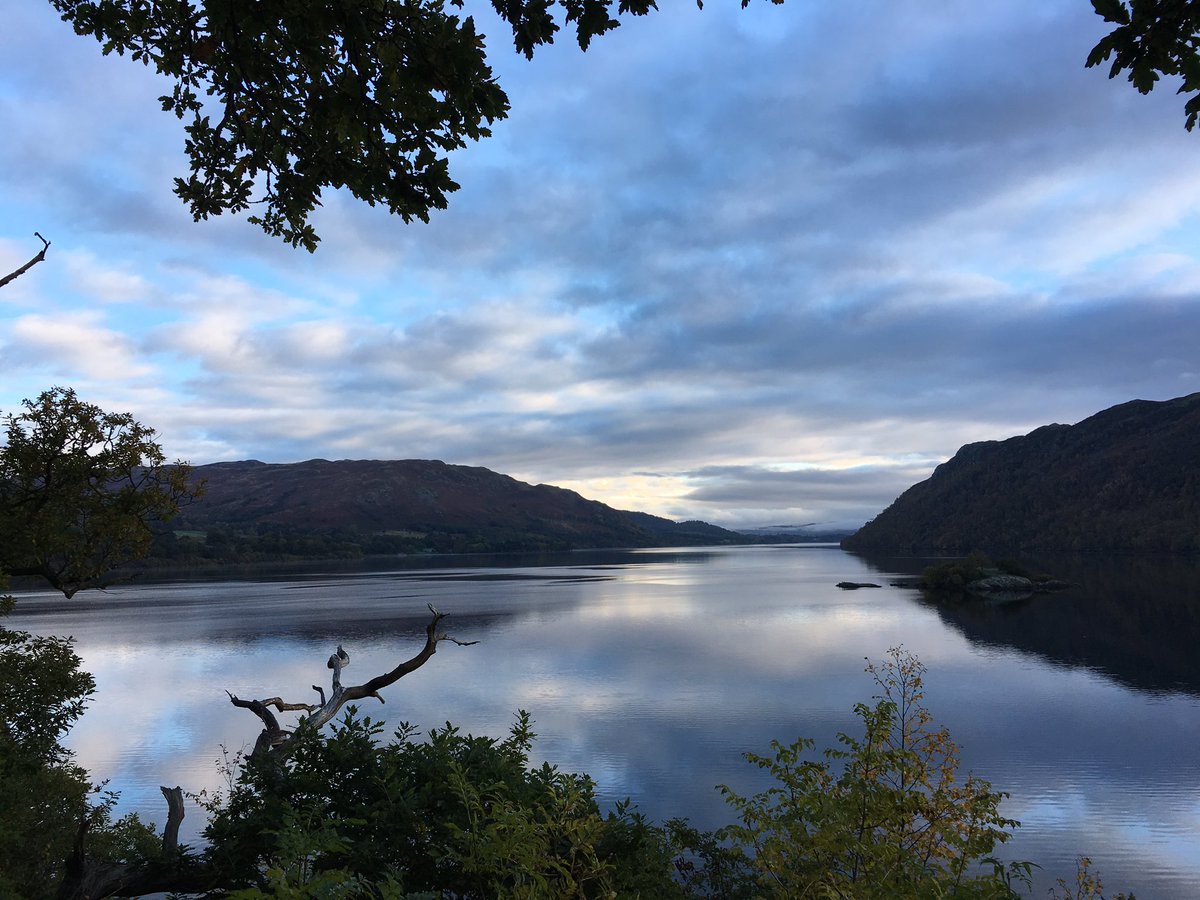 Catstycam's tweet photo. It's another beautiful day at Ullswater. Feels chilli like winters on the way. :) https://t.co/p6L6IyRdIY