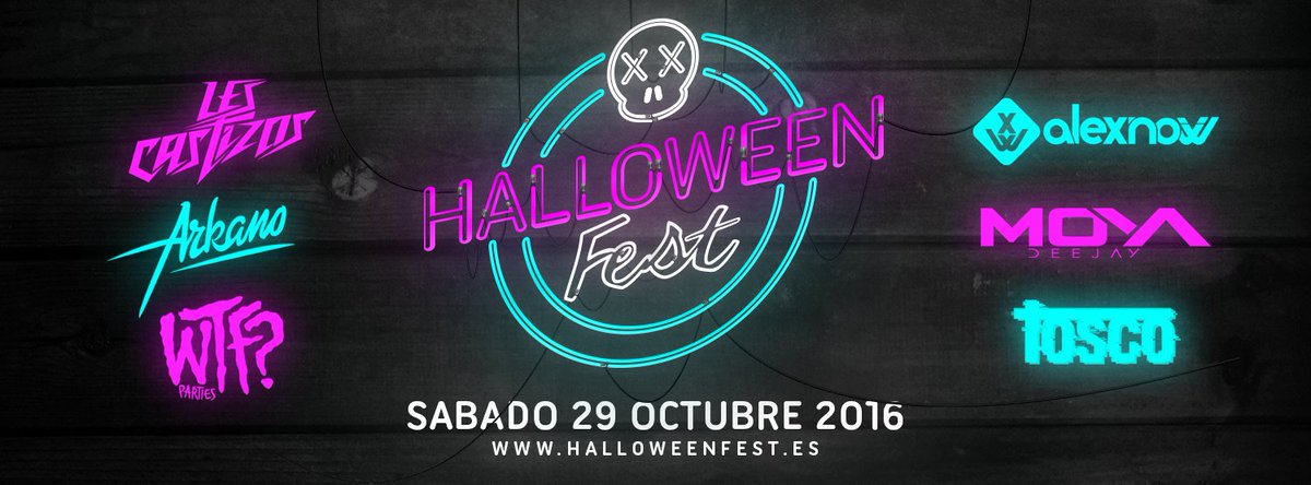 Este sábado 29 llega la primera edición del <a href="/Halloweenfest16/">Halloween Fest</a> a Alicante!!
Info y entradas: halloweenfest.es