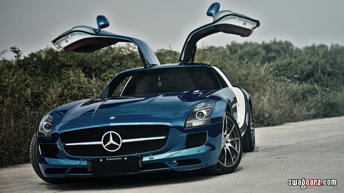 Swag #Mercedes #SLS #AMG! https://t.co/xBwFzkRaoj … #MercedesSLS #SLSAMG  #SuperCar #Wallpaper #Car #Cars #CarWallpaper, image size:1200x675