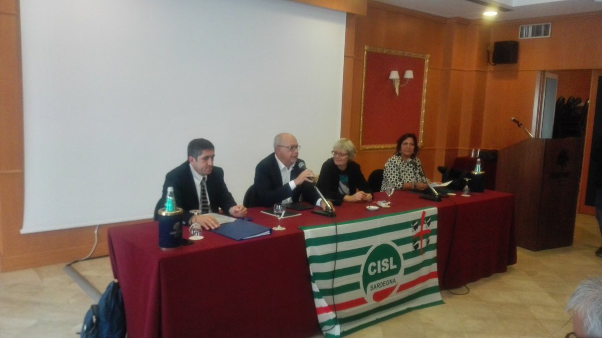 CislSardegna's tweet photo. Iniziano i lavori di un'importante giornata per la CISL Sarda . @FurlanAnnamaria @orianaputzolu @MimmoContu @nolis75 @CislSardegna https://t.co/3glhom7Rdg
