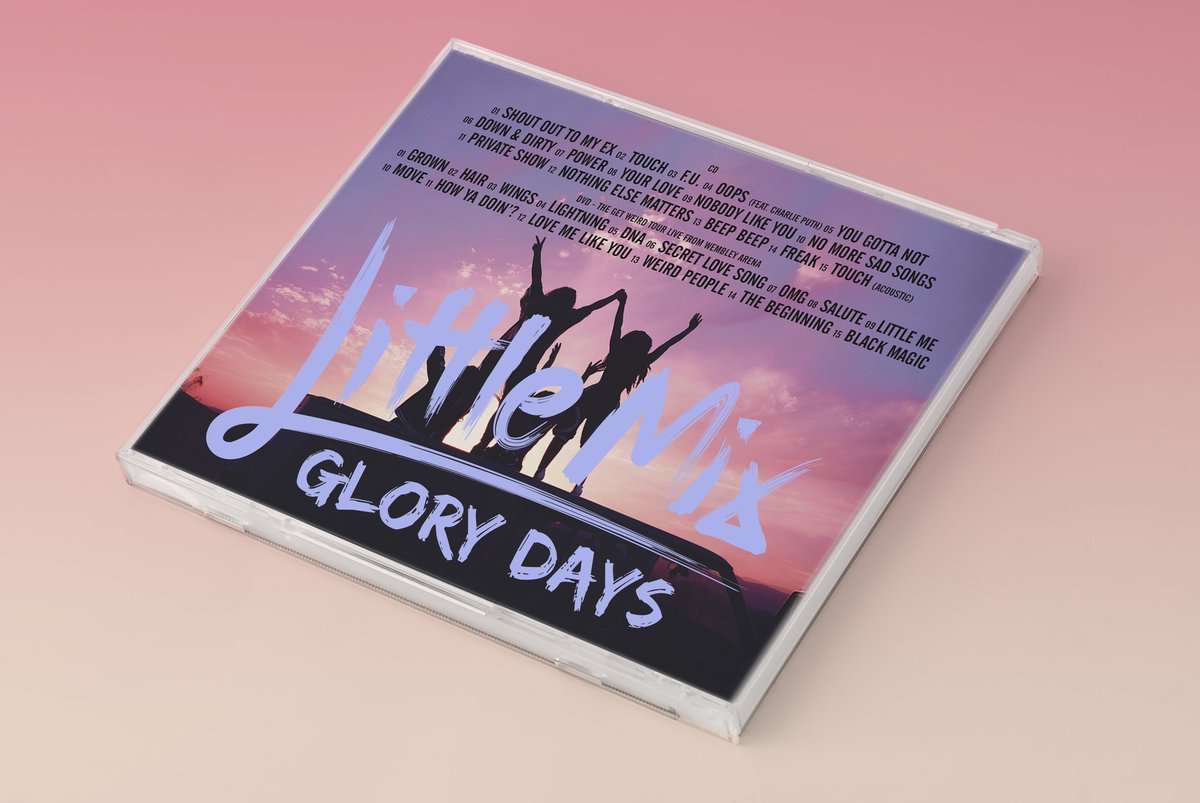 little mix japan on twitter トラックリスト発表 グローリー デイズ のアルバム トラックリストがついに公開っ 皆さんはどの曲が気になりますか このあと国内盤のボートラ情報も発表しますよーーっ mixerjp