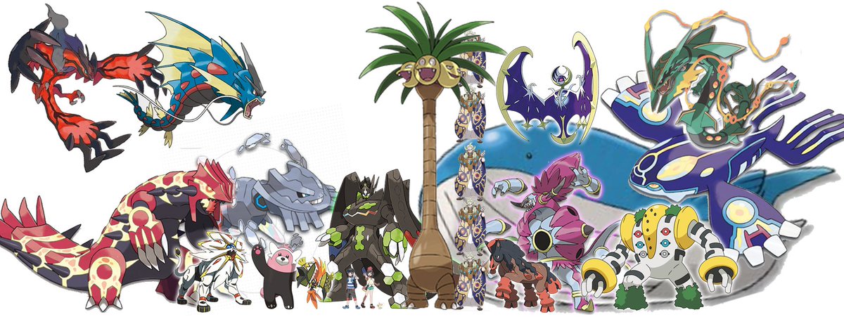 アローラナッシーとタマタマのサイズ