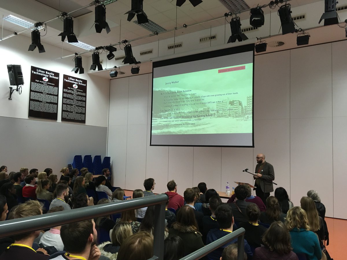 Charlotte0Clark's tweet photo. Brilliant talk linking hamsters & pedagogy by @jonnywalker_edu for East London participants @TeachFirst #TFLDNConf https://t.co/rOOzeWdCns