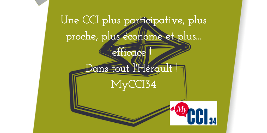 MyCCI34's tweet photo. Votre nouvelle #CCI34 passe aux votes. Plus puissante, plus participative, plus disruptive, plus agile plus frugale? exprimez-vous, votez. https://t.co/PxwyXw4FZB