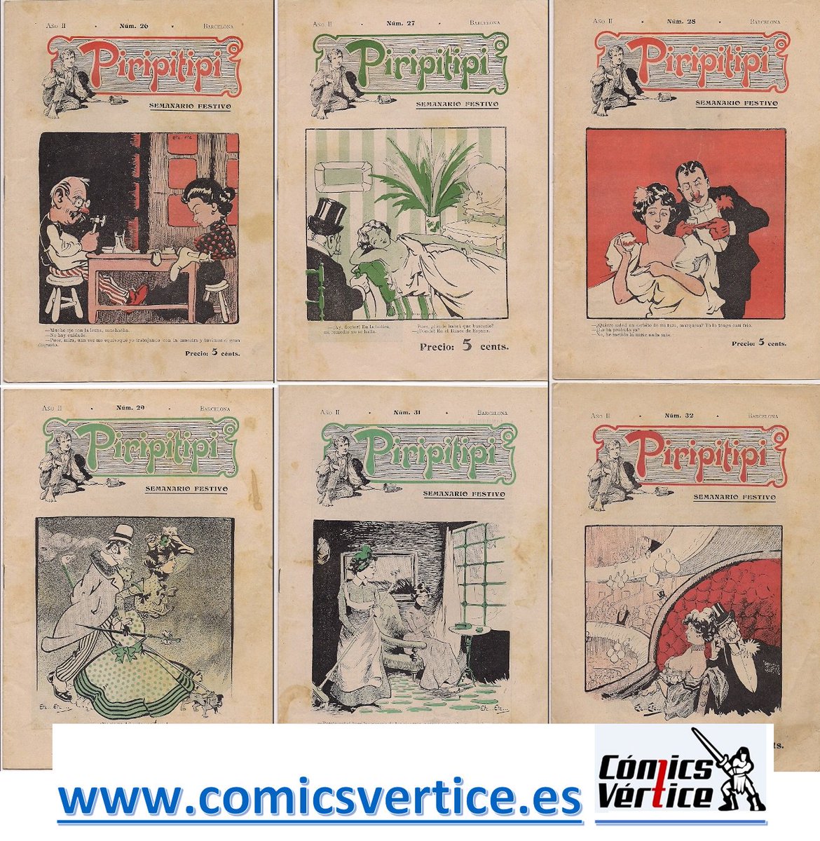 #Piripitipi,  erótica de principios del siglo XX, vamos de nuestros tatarabuelos. Disponible en #cómics #vértice. 
comicsvertice.es/index.php?id_c…
