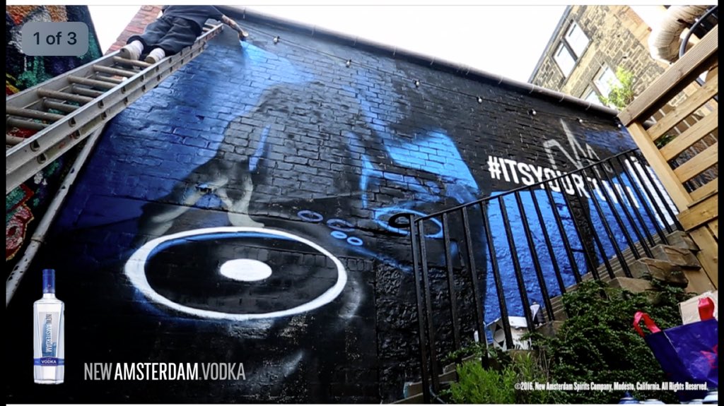 mark_worst's tweet photo. Latest mural in collaboration with @NewAmsterdam Film to come soon #itsyourtown #watchthisspace https://t.co/TEIc54dX0C