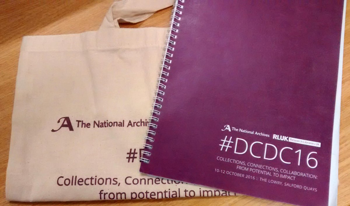 ExeterDH's tweet image. Our report on the #DCDC16 libraries and archives conference in Manchester is now available to read on our blog: buff.ly/2eK7qUZ