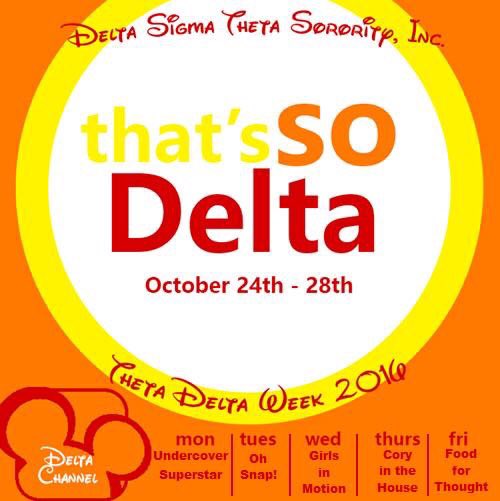 ThetaDeltaDST's tweet image. Support the divas of Theta Delta this week! #ThatsSoDelta #DeltaWeek