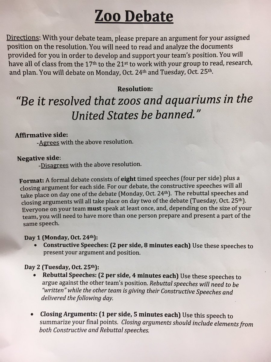 jaclyn_austin's tweet photo. Thx Ms.Royston's G/T sci students 4 engaging debate on zoos in America using evidence from indep/collab research #AnimalsInAction https://t.co/9bSocjwMIg