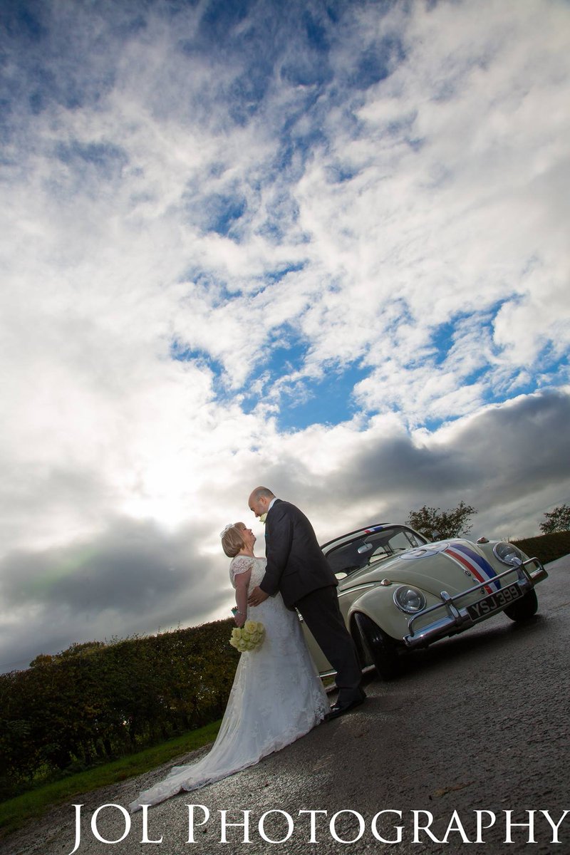 Congratulations Natalie &amp; Adam married a year ago today at <a href="/AlbrightHussey/">Albright Hussey</a> Wonderful photo by <a href="/JOLPhotography1/">JOL Photography</a> #shrewsburyhour #weddinghour