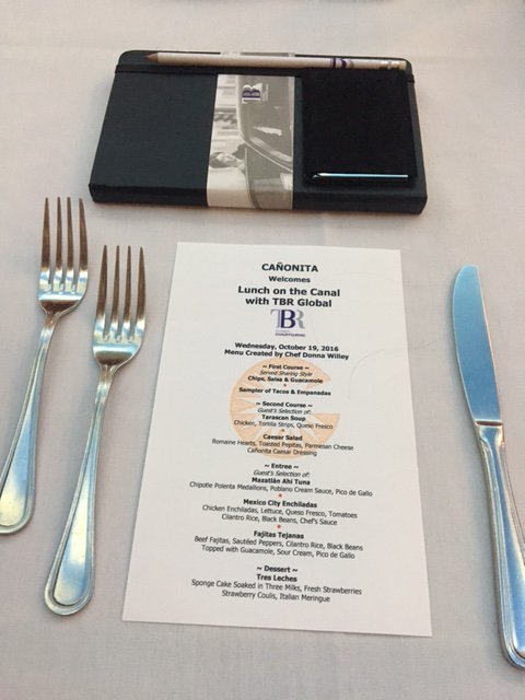 tbrglobal's tweet photo. TBR's US team was at #IMEX16 last week hosting a lunch at the beautiful Cañonita restaurant on the Grand Canal @VenetianVegas @IMEX_Group https://t.co/JryFv1mTFm