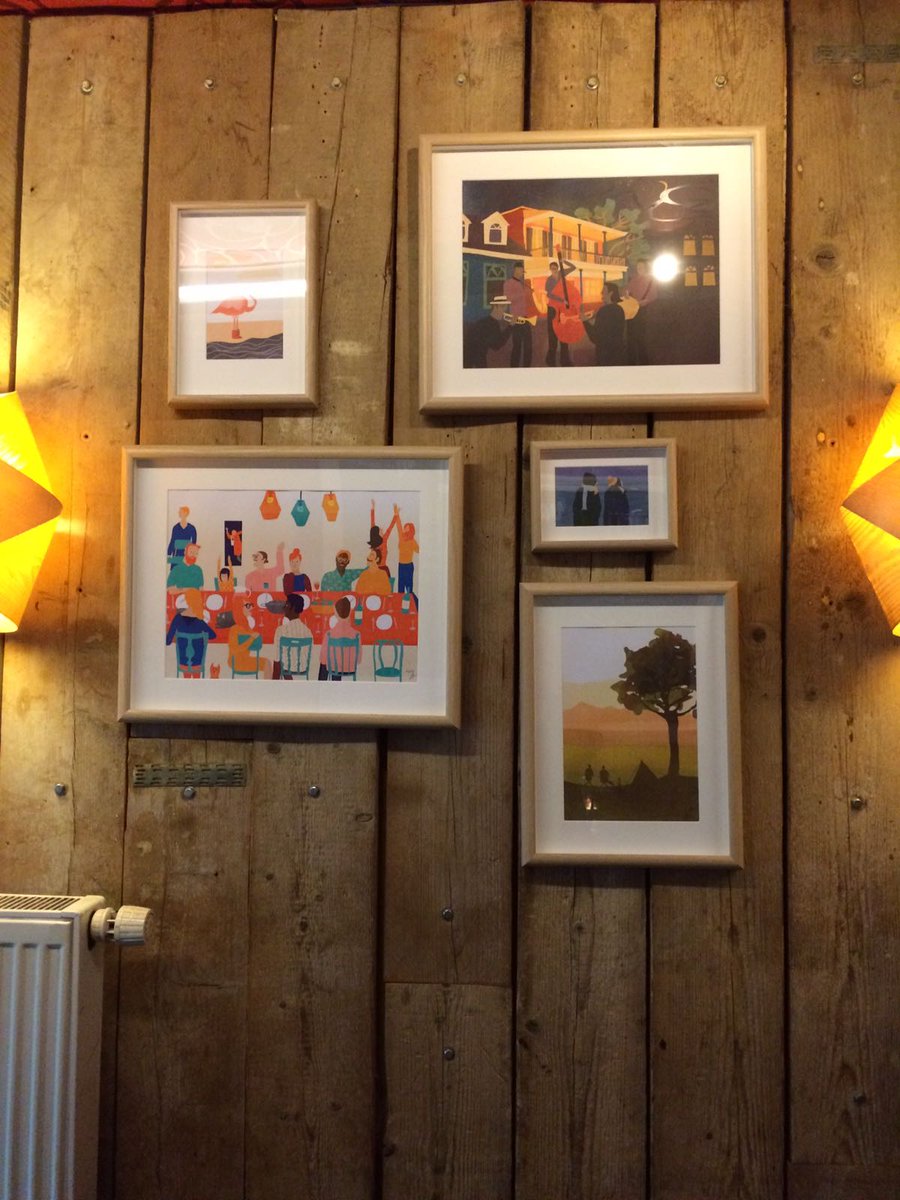 Het was super gezellig tijdens de opening van de expo van Agnes Loonstra! Kom haar werk nog tot 17 nov. bewonderen