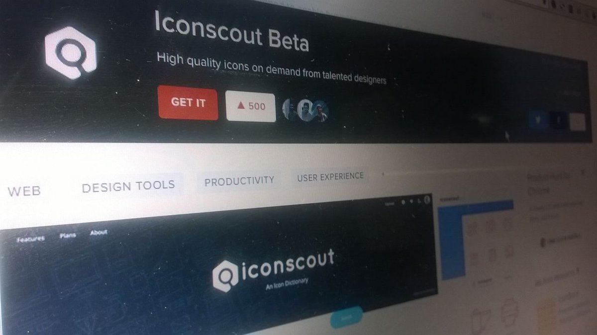 rankarpan's tweet photo. Proud Moment!!! @IconScout reached 500 upvote on @ProductHunt #icon2016 #design #graphics #chamestudio #chameleon https://t.co/es9L3e5Ukt