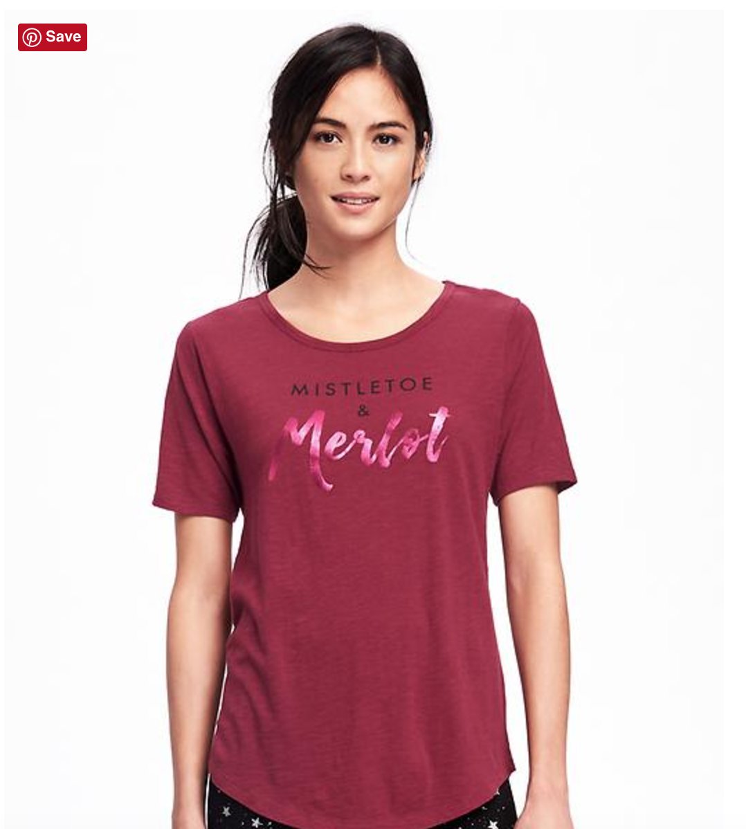 Old Navy has the perfect tee for #MerlotMe and the holidays: oldnvy.me/2eC4hrB