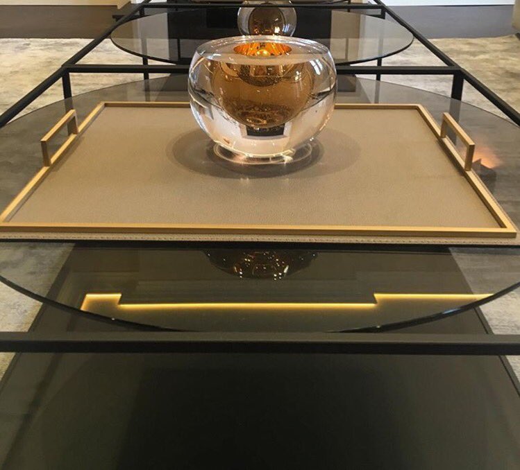 HarlequinLDN's tweet image. Shared by @LIS_Design: Our accessories look stunning on this contemporary coffee table. #interiordesign