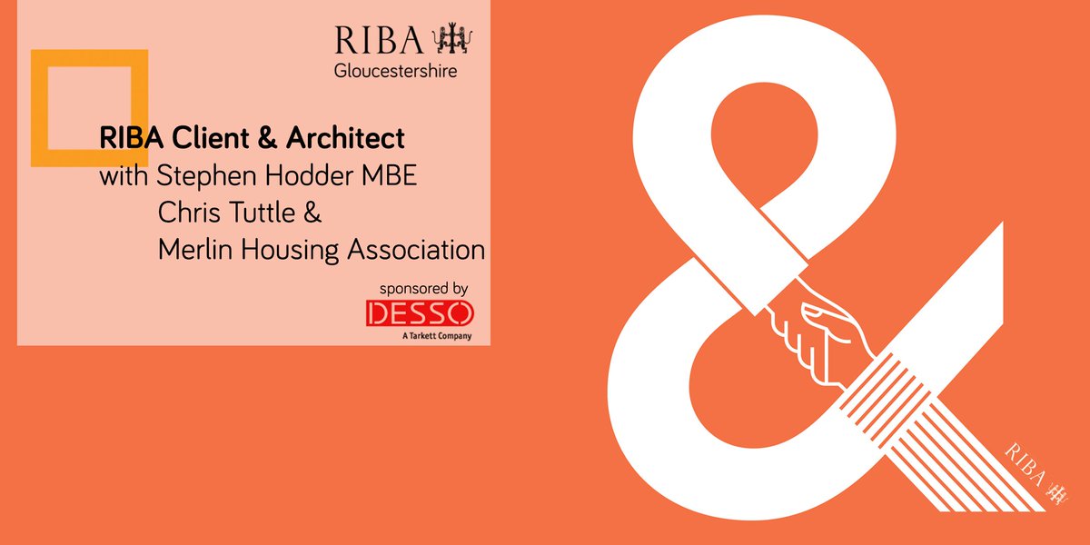 RIBA_Glos's tweet photo. Tickets available for our #WorkingWithArchitects event with @HodderPPRIBA @CIOBSouthWest &amp; @MerlinHousing! @Desso_UK https://t.co/928PGHaN7R https://t.co/FHaY69fZOd