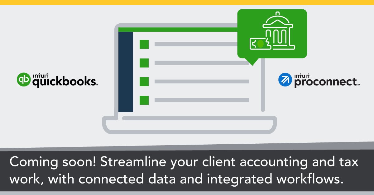 #IntuitProConnect Tax Online will soon be fully integrated into #QuickBooksOnline Accountant: intuit.me/2dW2MSD #QBConnect