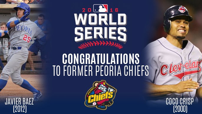 peoriachiefs's tweet photo. Former Chiefs on both World Series rosters as players and coaches: https://t.co/7m9mbQiVC6 https://t.co/3qGik6fsbj