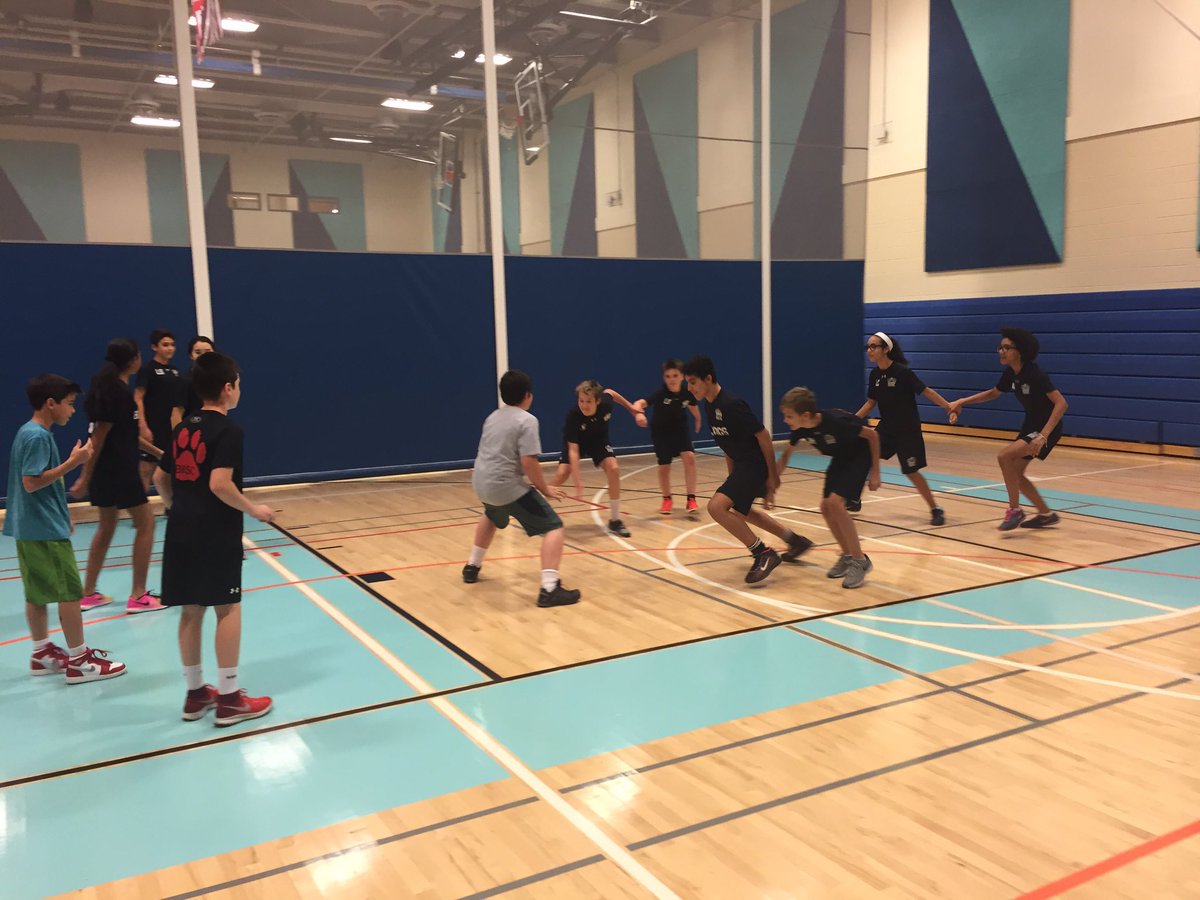 Students learning Kabaddi in cultural week