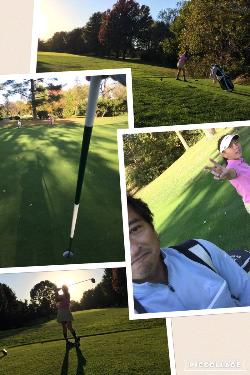 m_rabs's tweet photo. Nice fall day on the course with this one.  #daddycaddy #onthebag #enjoyitwhilewecan @jlrabs_golf #jrgolfweek #DCP2017 https://t.co/2c5bXmaHQz