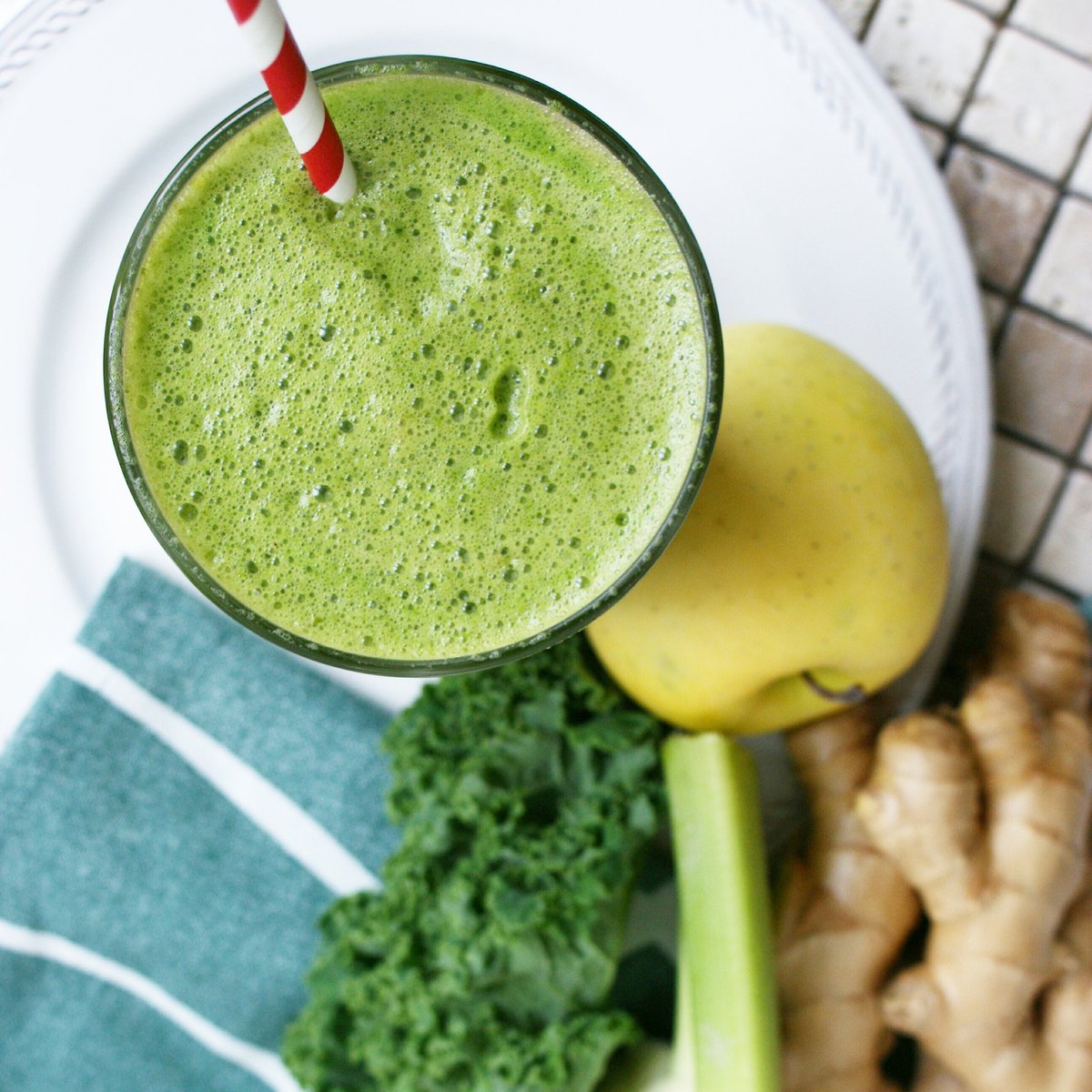 #Lunch #GreenSmoothie 🌿🌿🌿