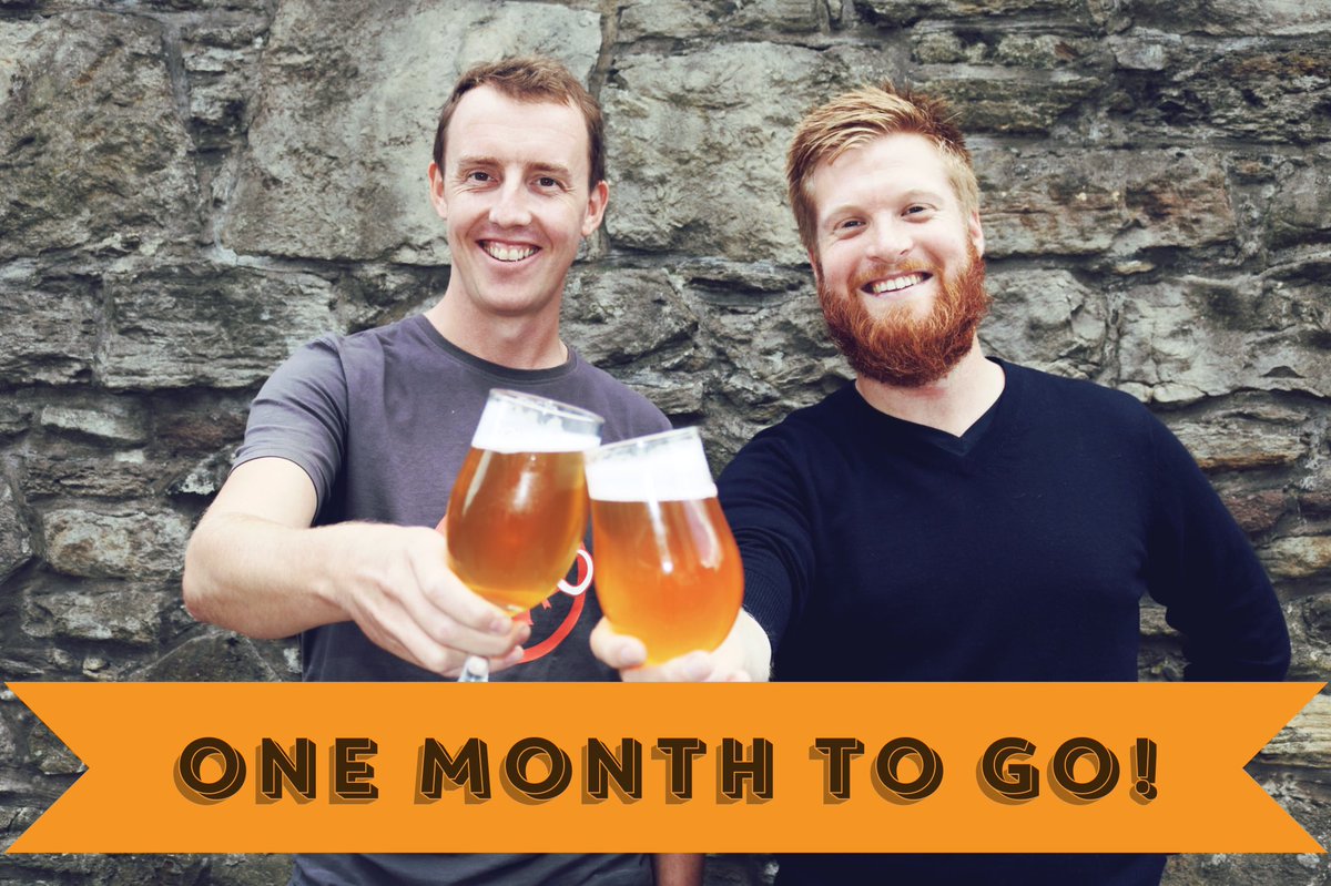 Only one month to go until our Edinburgh Craft Beer Revolution Festival at Assembly Roxy 🎉🍻. Book advance tickets at revolutioncraftbeer.com