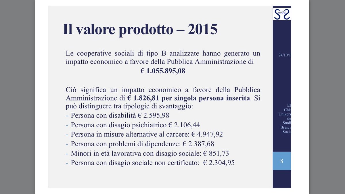 Oltre un milione di € di risparmi per la PA grazie agli inserimento lavorativo realizzati dalle nostre cooperative sociali a Bergamo