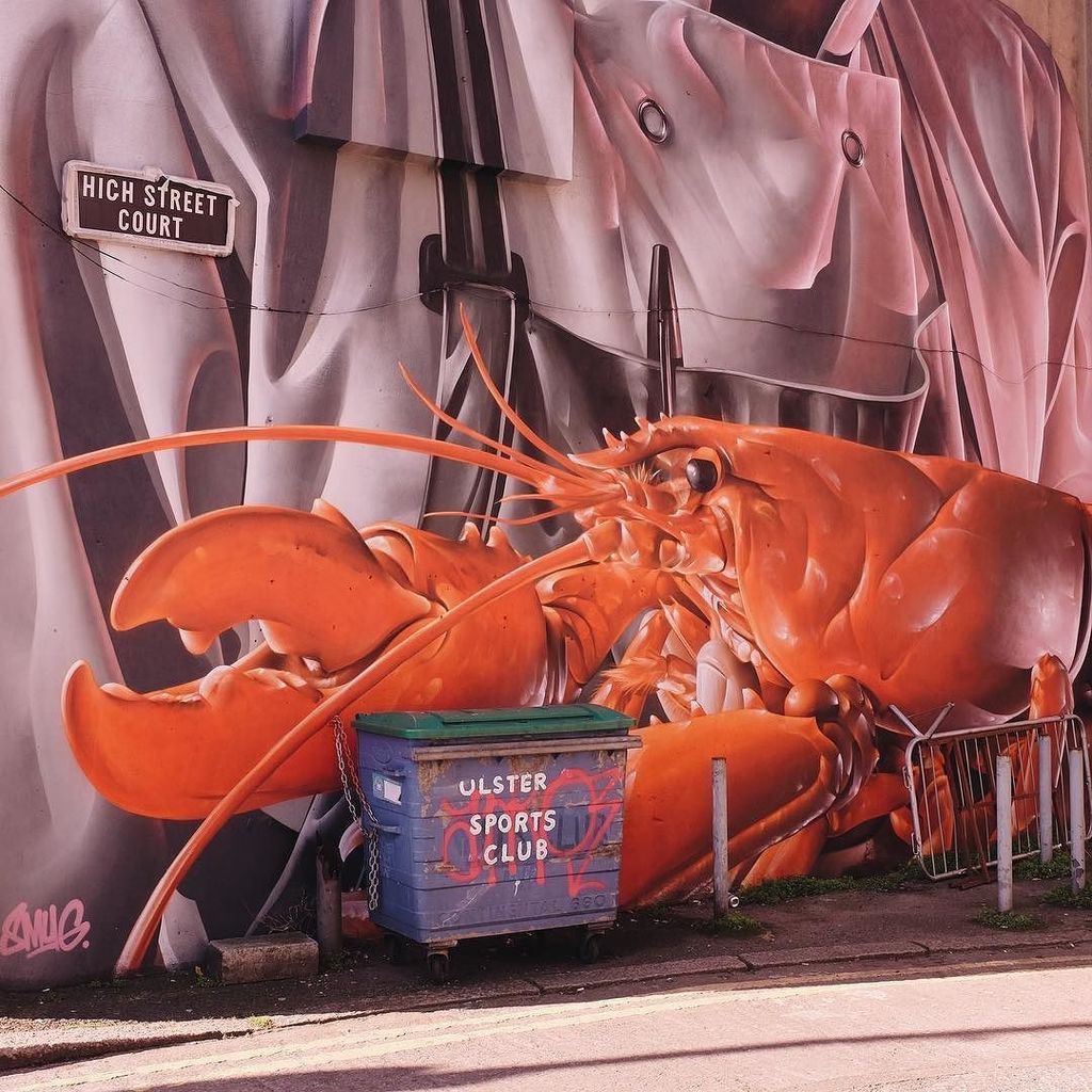 urbanbelfast's tweet photo. Belfast already had a fairly strong #streetart game. But it seems to have got way better i… https://t.co/SEFakZDy5q https://t.co/HAOWQXI4lK