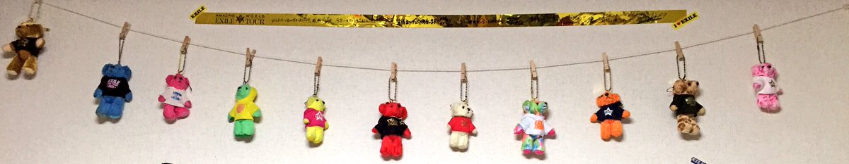 112823Wr's tweet photo. 15thのクマ飾ってみたらかわいい～😍
今週にはもう1人クマのお友達が増えるよ🙈💕 https://t.co/fX8Wocrgkx