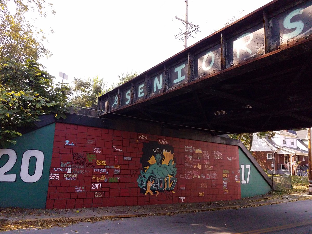 Dayton High School Seniors created a memorable mural to celebrate. We love this tradition!