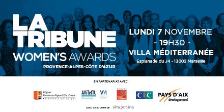 LaTribune's tweet photo. Inscrivez-vous sur https://t.co/OS2zwpttj7 pour connaître les lauréates #LTWA avec  @regionpaca @_AViTeM @CaissedesDepots @cic @InvestInAix https://t.co/kVhba3XI49