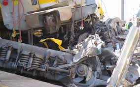 hillaryhitso's tweet photo. #TrainCrash Two trains collided on the East Rand near the Kaalfontein Station @metrorailgp https://t.co/NFpViHYrPx