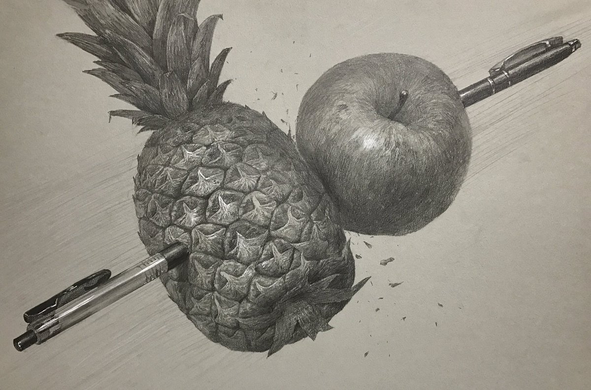 今週は先崎です。 Apple-pen, Pineapple-pen Ah! Pen-pineapple-Apple