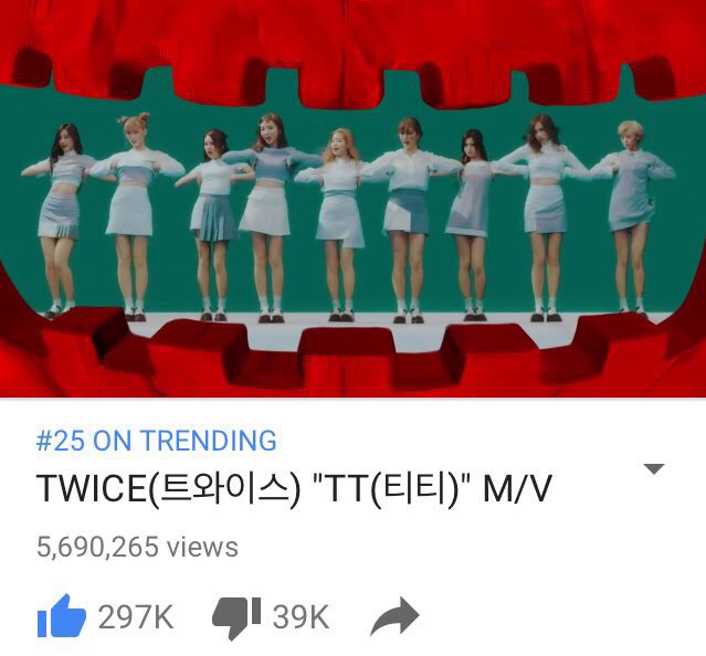 ONCE_GLOBAL's tweet photo. [MV] ONCEs, TT MV has 5.6 Million Views now! Keep streaming! Don't forget to like the video and leave positive comments! https://t.co/ay6fYNav9x