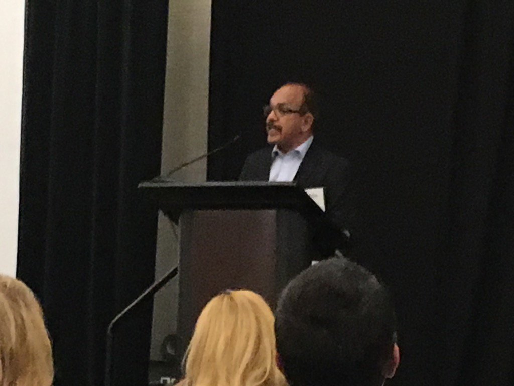 Bobby Ram of Sun Power sharing the value of investing in  K-12 Education!  NCCPA Education &amp; Economic Dev. Summit