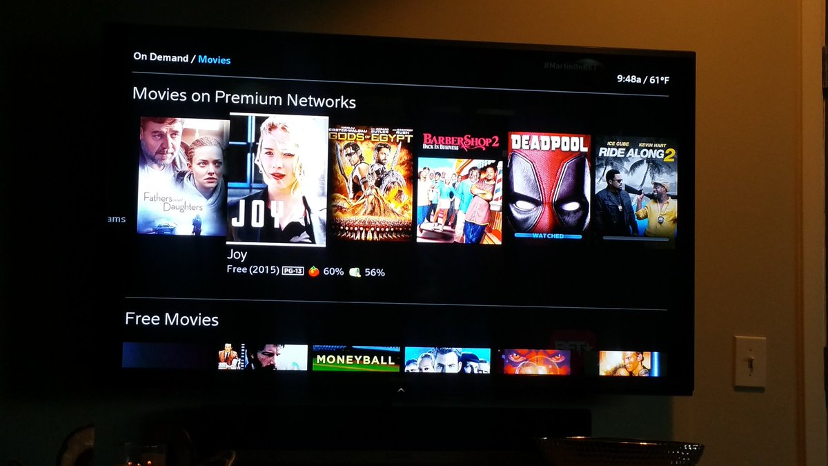 MadisonJames's tweet photo. I 😍 @XFINITY. Can u say #movies for days 😎. On deck Joy.. #ad #ondemand #x1dvr https://t.co/K99Ya7KSK4