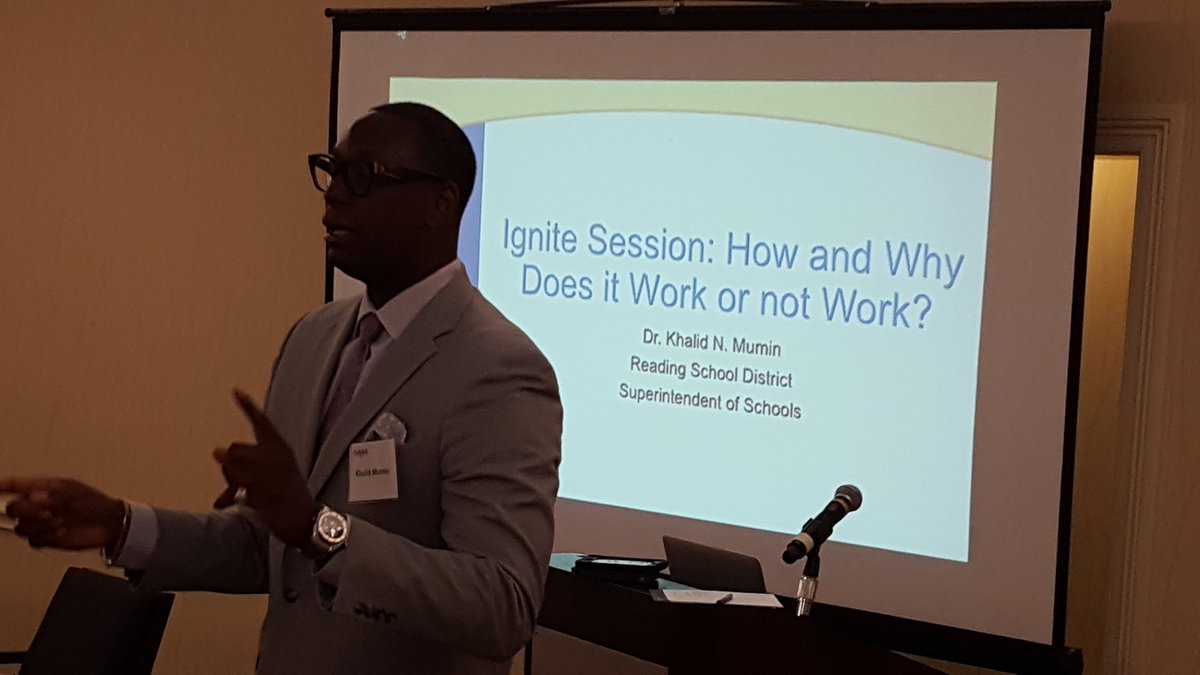 Dr. Khalid Mumin, Reading PA Superintendent AASA Early Childhood Learning Summit