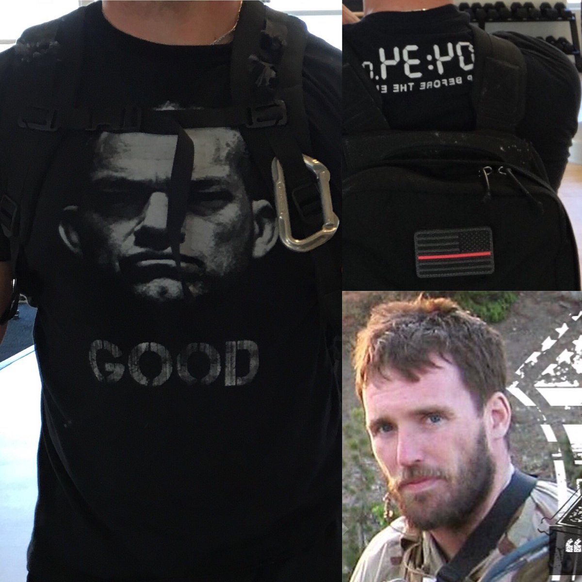RalphASuppa's tweet photo. My kind of "selfie" @jockowillink #mondaymurph #murphtober #20lbruck https://t.co/jTFiX7OeI1
