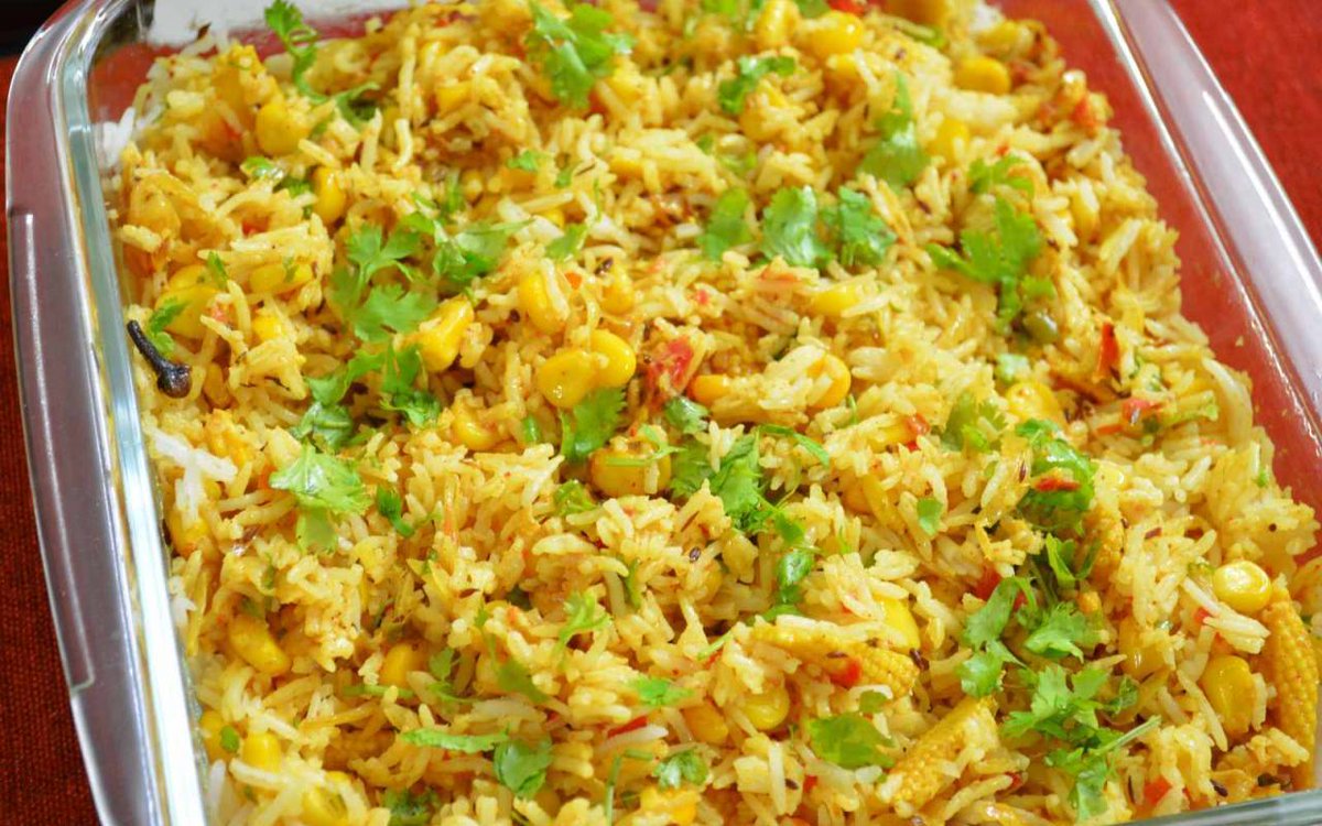 Dining_Indian's tweet photo. https://t.co/aPG5JiOABd #SweetCornRice #Coriander #MainCourse #Dryfruit #Delicious https://t.co/46iOI0Q7nl