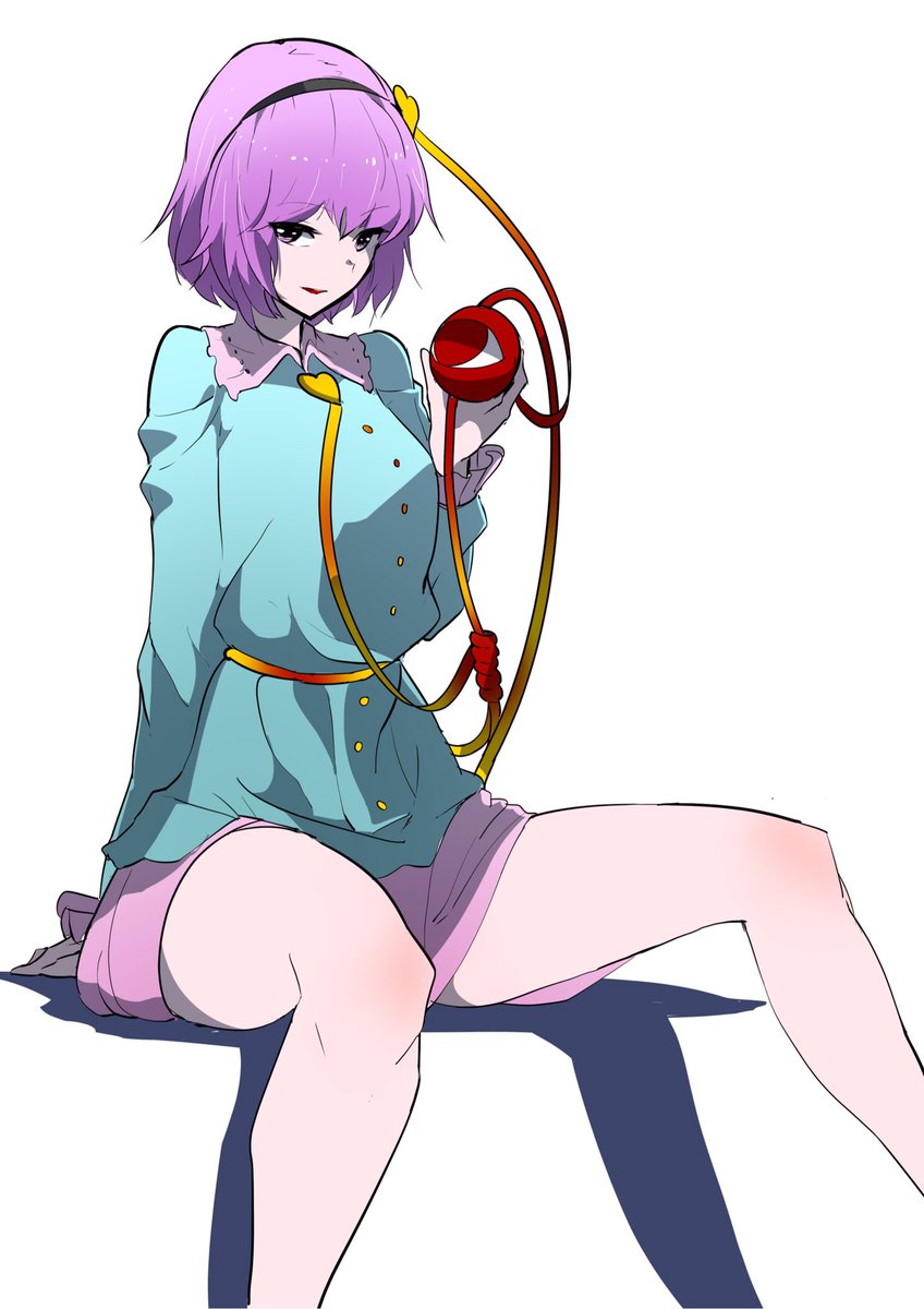 #深夜の真剣お絵描き60分一本勝負
さとりちゃん 