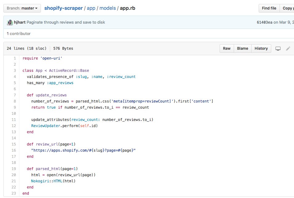 If you're using Shopify scrapers, this one is worth a look. Made in Rails/Rake.