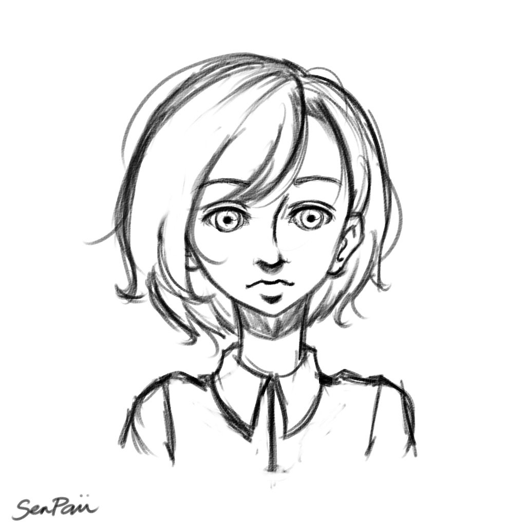 Senpaaauuu's tweet image. Ugh! How to color po ulit? :&amp;lt; #art #lineart #howtocolor #icri