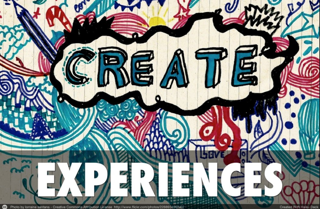 justintarte's tweet photo. Don't just teach a lesson... create an experience. Lessons get forgotten... experiences live on forever. via @burgessdave #tlap #edchat https://t.co/Vi90q2eG2u