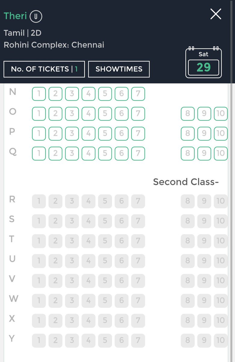 AllYGirL85's tweet photo. Another #Theri show 4 dis diwali at #RohiniComplex 👍 for those missed to book ur ticket at @RohiniSilverScr..only 1st class available 😁 https://t.co/40xZTWXGKb