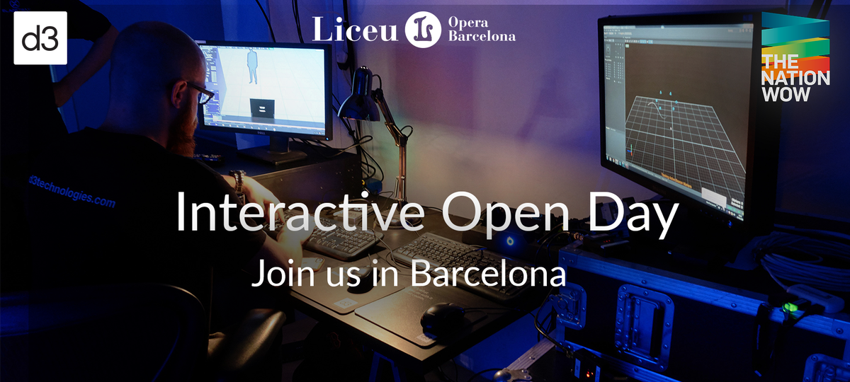 disguise_one's tweet photo. Join us &amp; @TheNationWOW on the 16th &amp; 17th Nov for an Interactive Open Day in Barcelona. Register now: https://t.co/QJdjlJiV8n #d3training https://t.co/j4jc5NzPcm