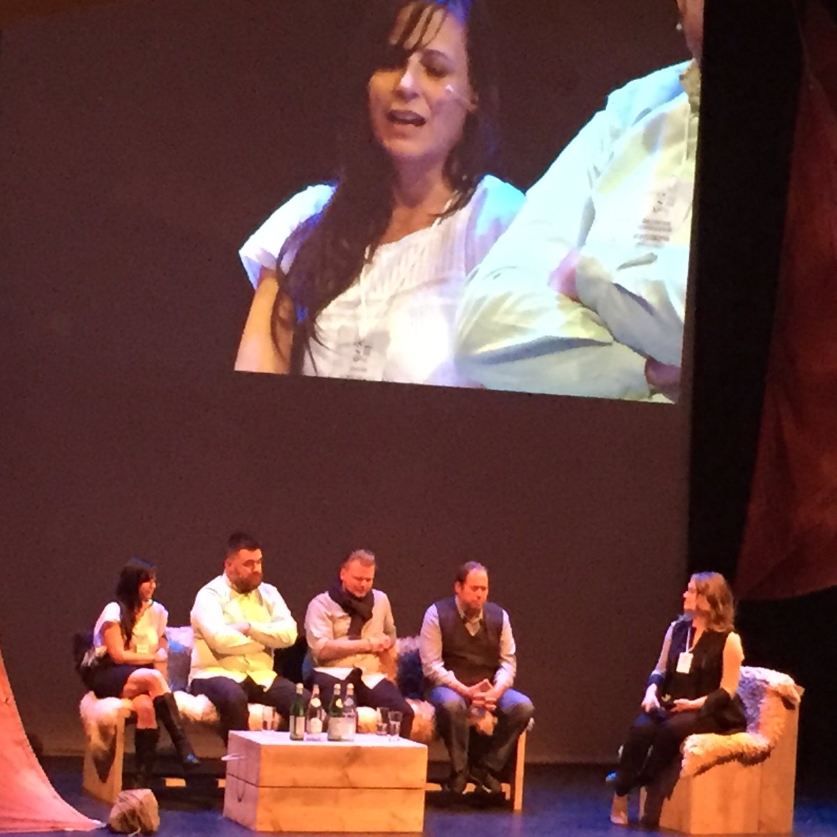 EggandChick's tweet photo. #BuildingaGlobalNetwork panel sponsored by @ChefNetworkIRL, chefs talk about the importance of having a network & attending events #FOTE2016 https://t.co/eUbT8YW04L
