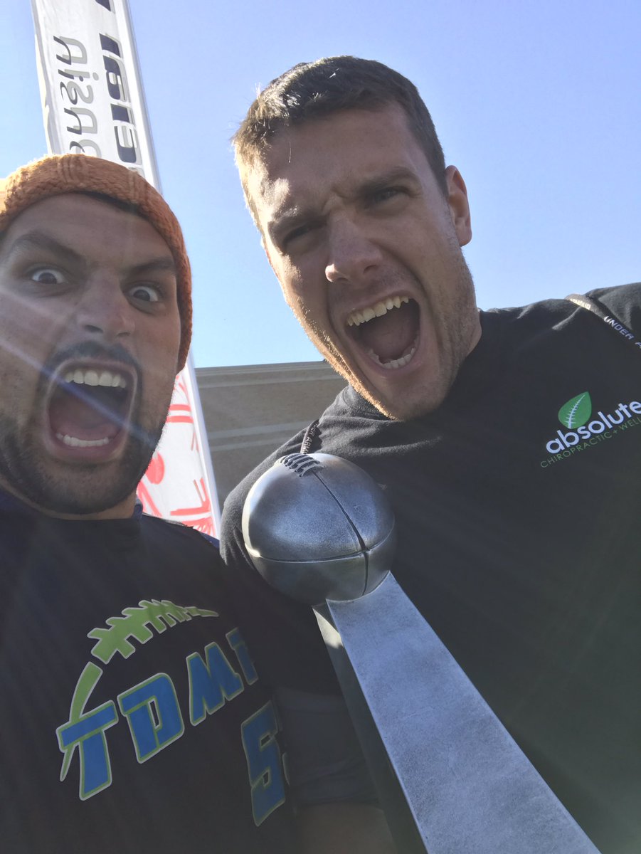 SchutteMath's tweet image. A victorious flag football weekend supporting special olympics.