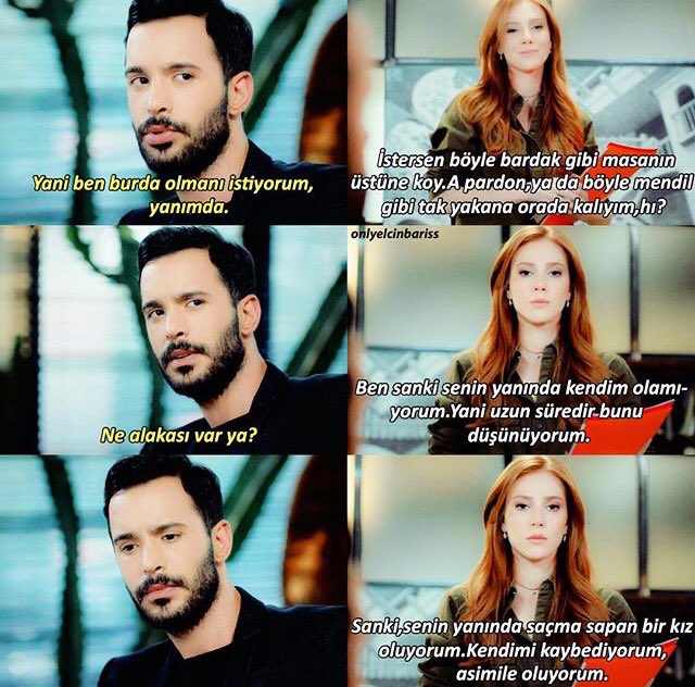 Kask_Defne's tweet photo. İstersen böyle bardak gibi masanın üstüne koy...A pardon, ya da böyle mendil gibi tak yakana orada kalayım hı? @KaskOmerr 
#KiralıkAşk https://t.co/uahI2FDAFY