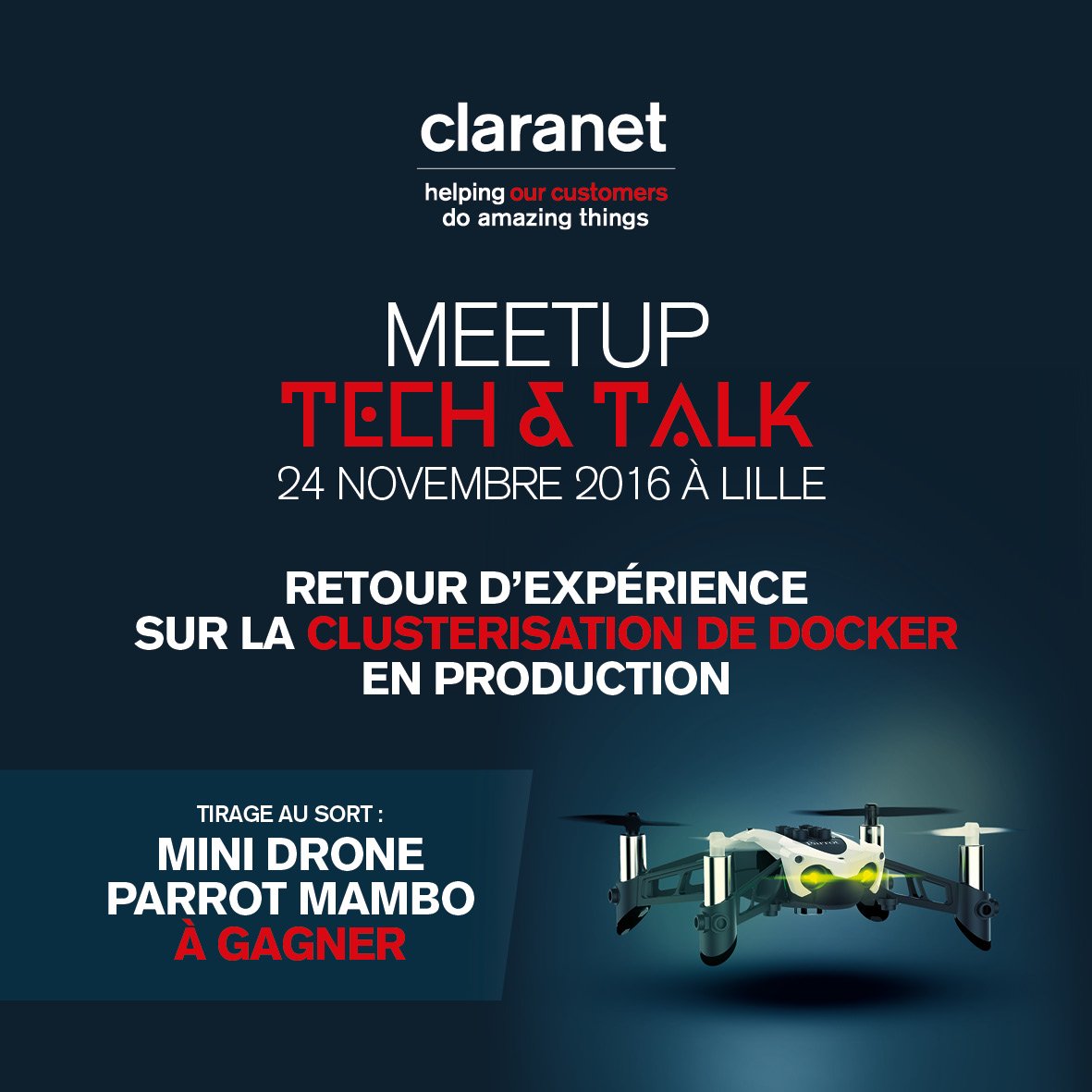 RUNISO's tweet photo. Envie de parler #Docker avec nos experts ? RDV le 24/11 au #meetup #TechTalk @euratechnologie https://t.co/5bzSBLvYWw https://t.co/FoULARWc2C
