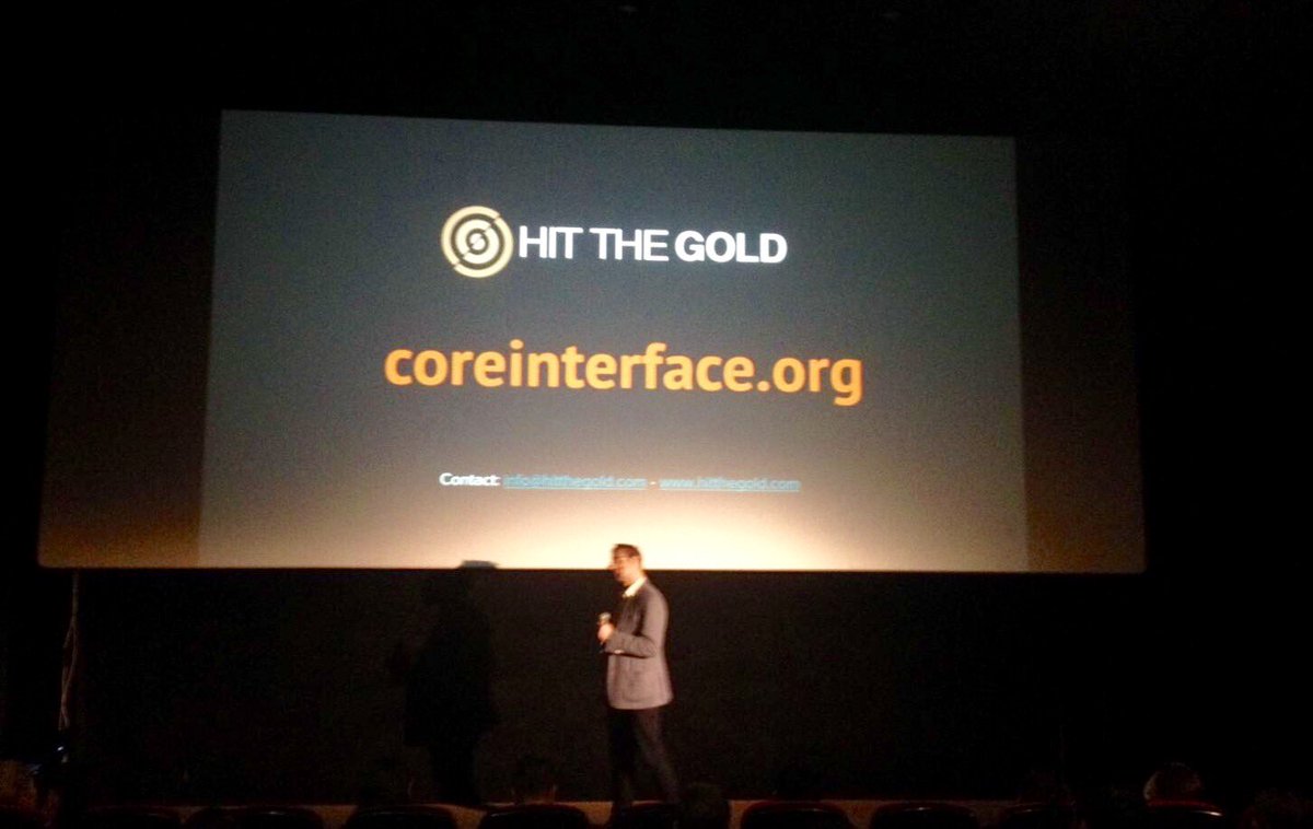 Core_Interface's tweet photo. @NatkoBeck presenting @HitTheGold and @Core_Interface at the @WolvesSummit #neuroscience #startup #neurofeedback https://t.co/f3Elm4DwQz